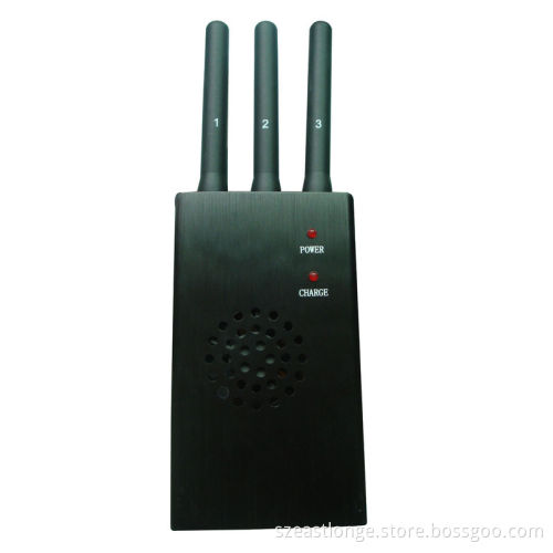 Portable Mobile Phone + 3g + Wifi + Gps Signal Jammer With Cooling Fans